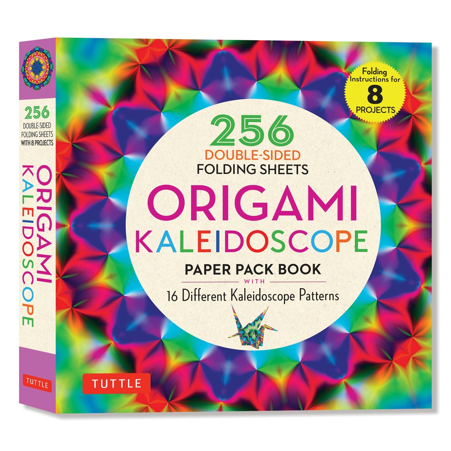 Book cover image for Origami Kaleidoscope Paper Pack Book ISBN: 9780804859301