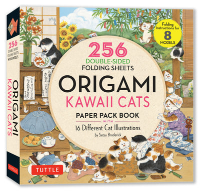 Cover image for Origami Kawaii Cats Paper Pack Book, isbn: 9780804859523