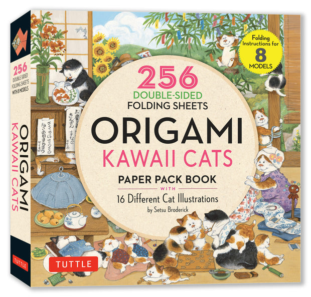 Cover image for Origami Kawaii Cats Paper Pack Book, isbn: 9780804859523