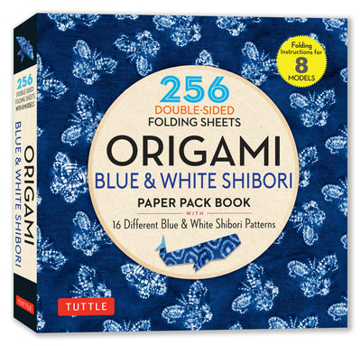 Cover image for Origami Blue & White Shibori Paper Pack Book, isbn: 9780804859622