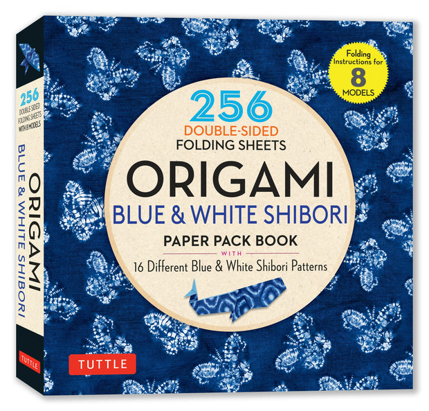 Cover image for Origami Blue & White Shibori Paper Pack Book, isbn: 9780804859622