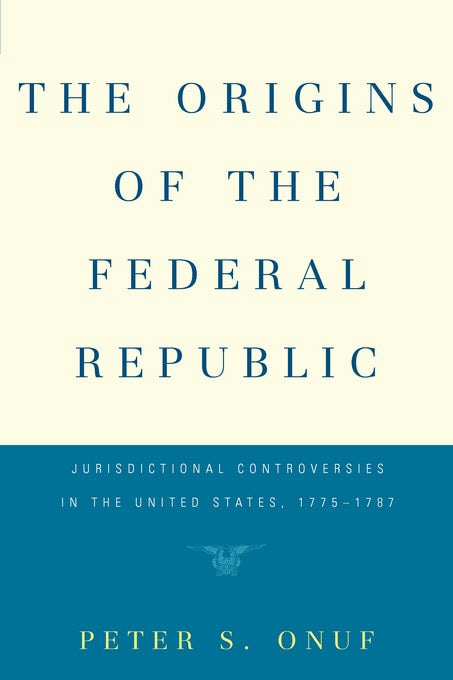 Book cover image for The Origins of the Federal Republic ISBN: 9780812200386