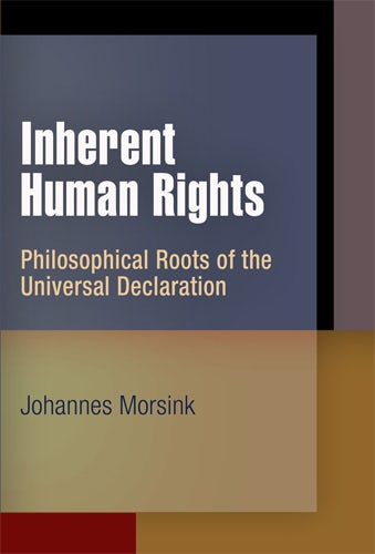 Book cover image for Inherent Human Rights ISBN: 9780812202854