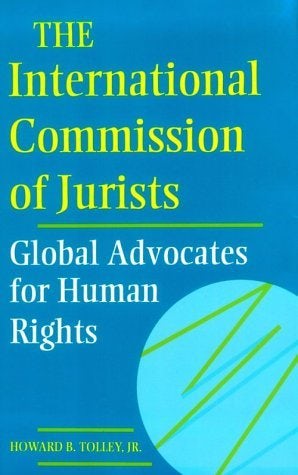 Book cover image for The International Commission of Jurists ISBN: 9780812203158