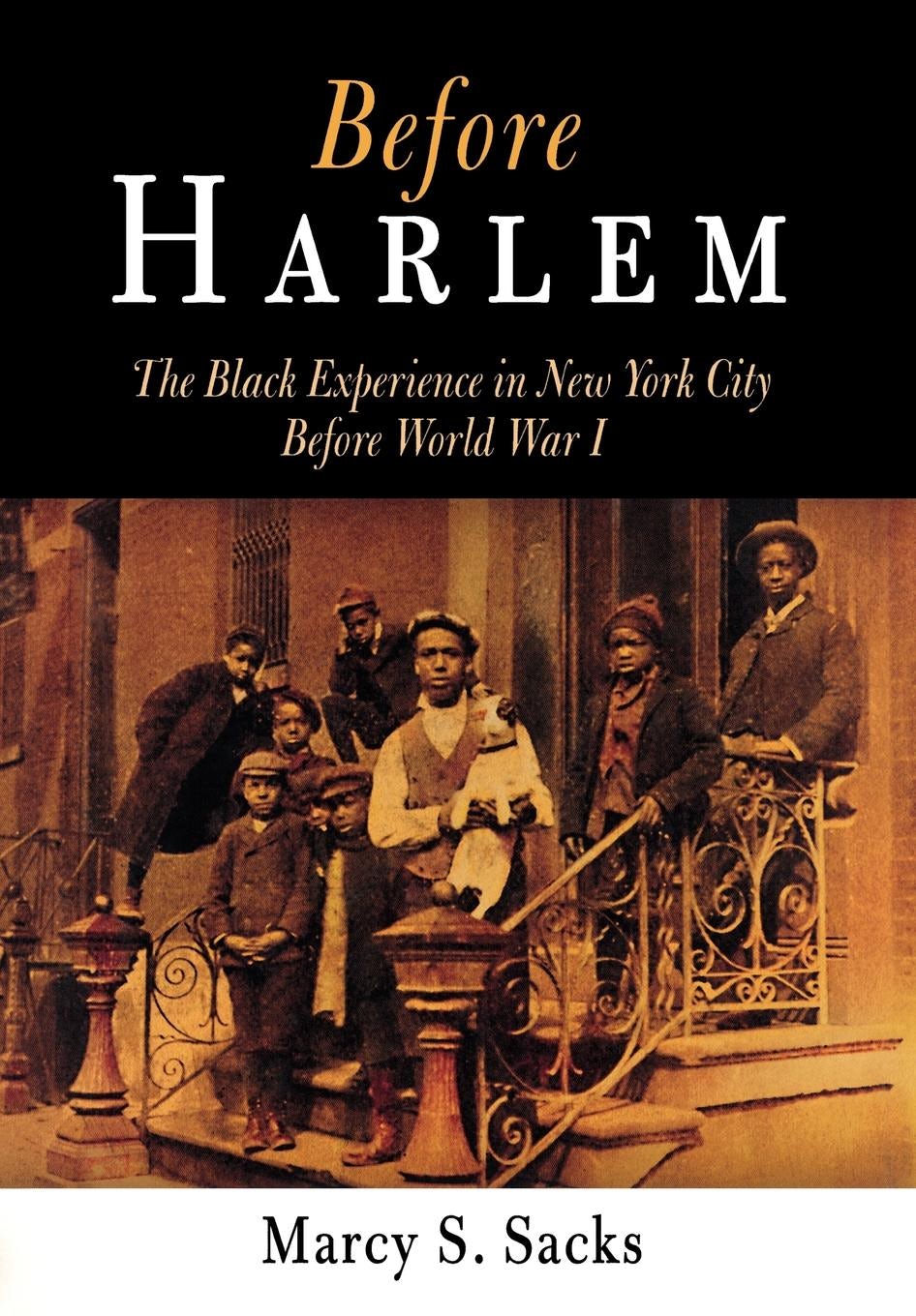 Book cover image for Before Harlem ISBN: 9780812203356