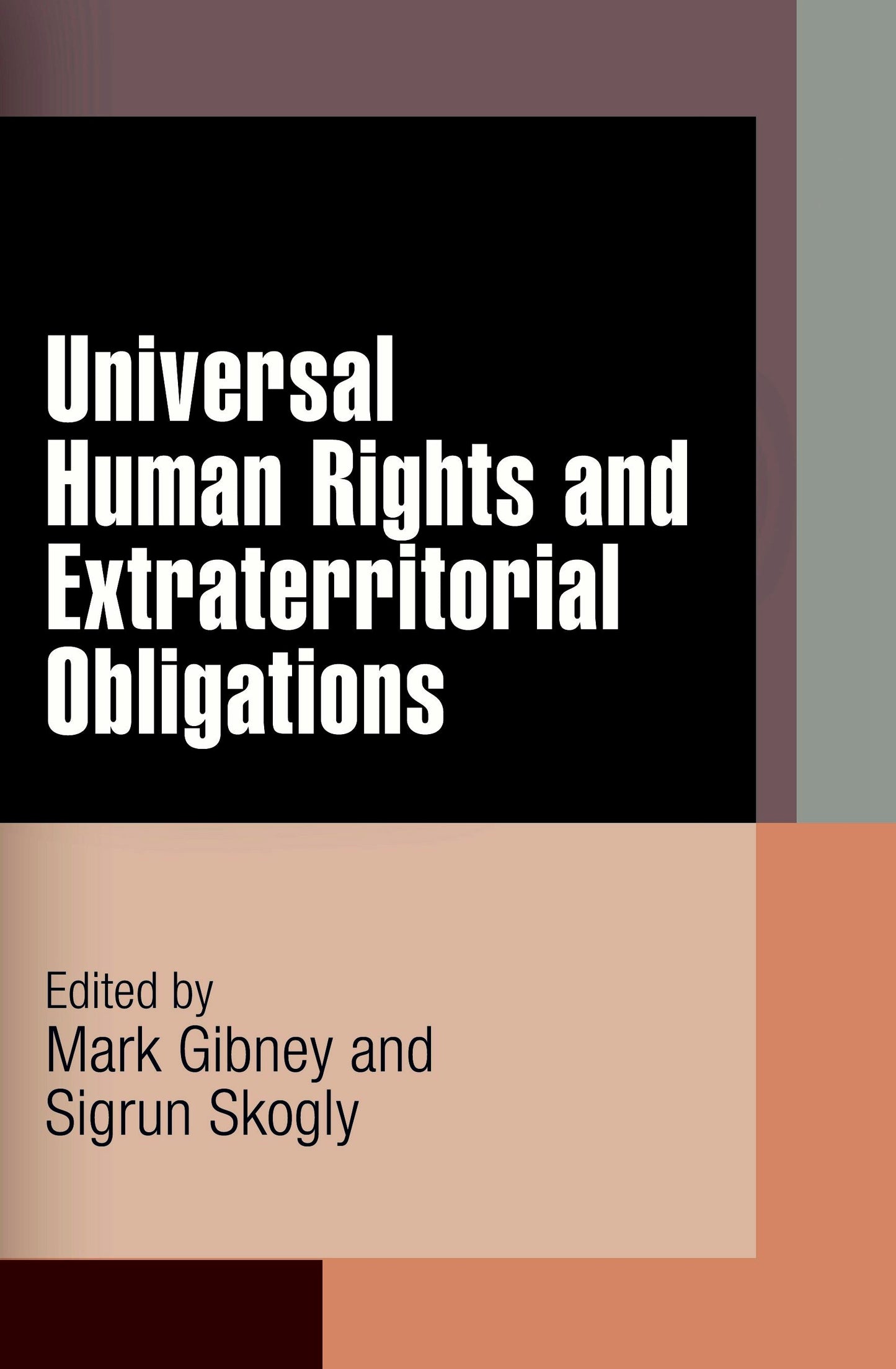 Book cover image for Universal Human Rights and Extraterritorial Obligations ISBN: 9780812204841