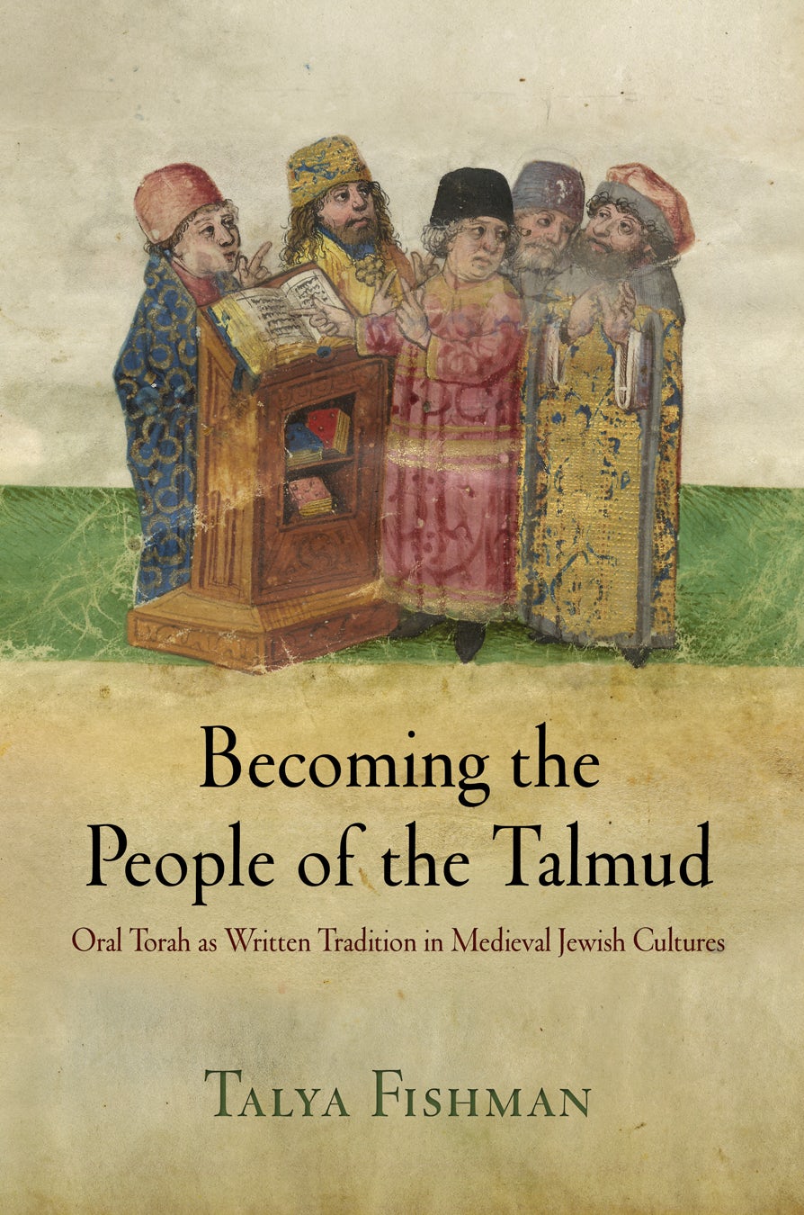 Book cover image for Becoming the People of the Talmud ISBN: 9780812204988