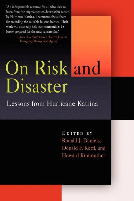 Book cover image for On Risk and Disaster ISBN: 9780812205473