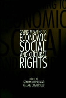 Book cover image for Giving Meaning to Economic, Social, and Cultural Rights ISBN: 9780812205695