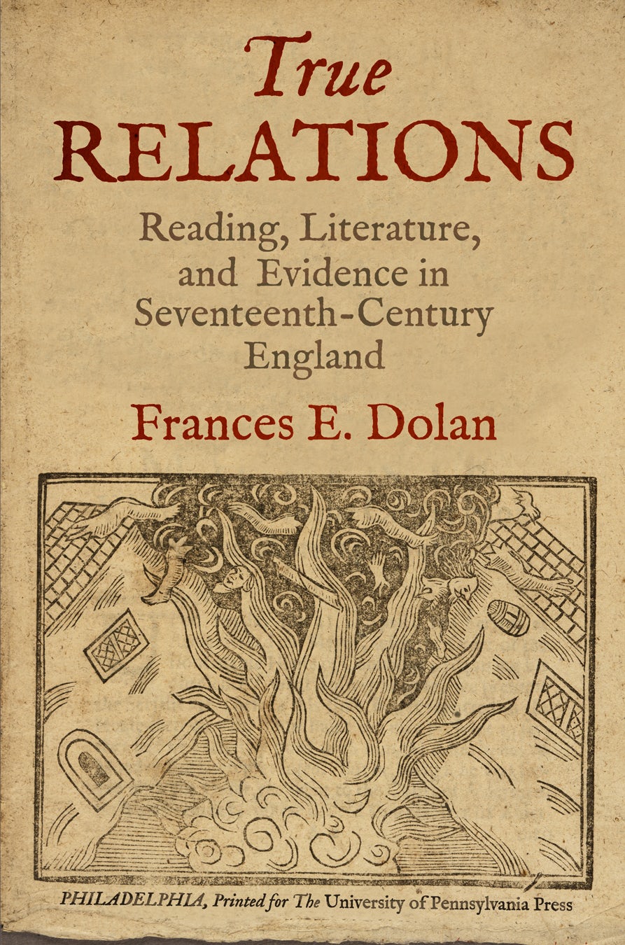 Book cover image for True Relations ISBN: 9780812207798