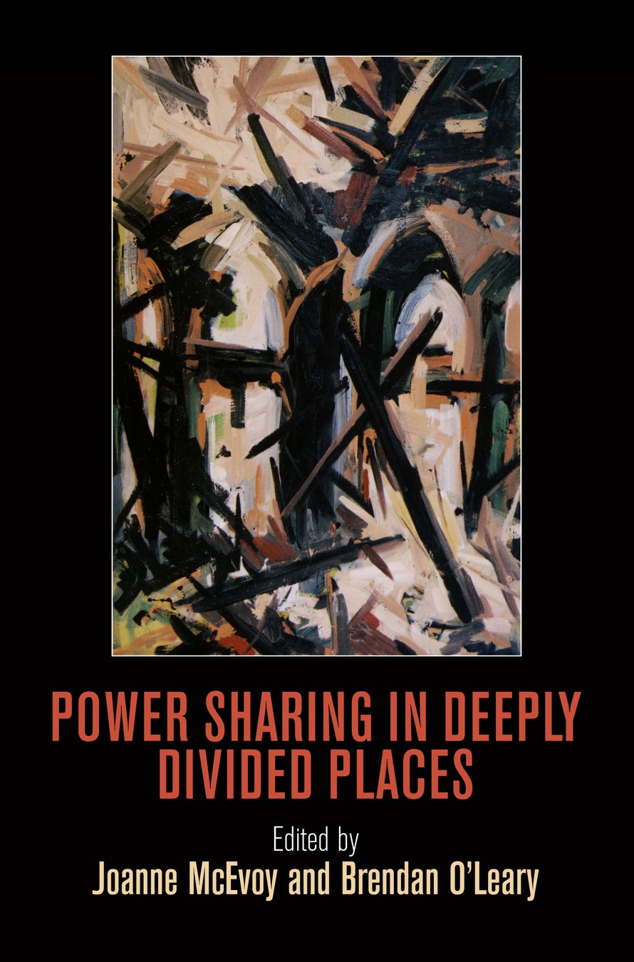 Book cover image for Power Sharing in Deeply Divided Places ISBN: 9780812207989