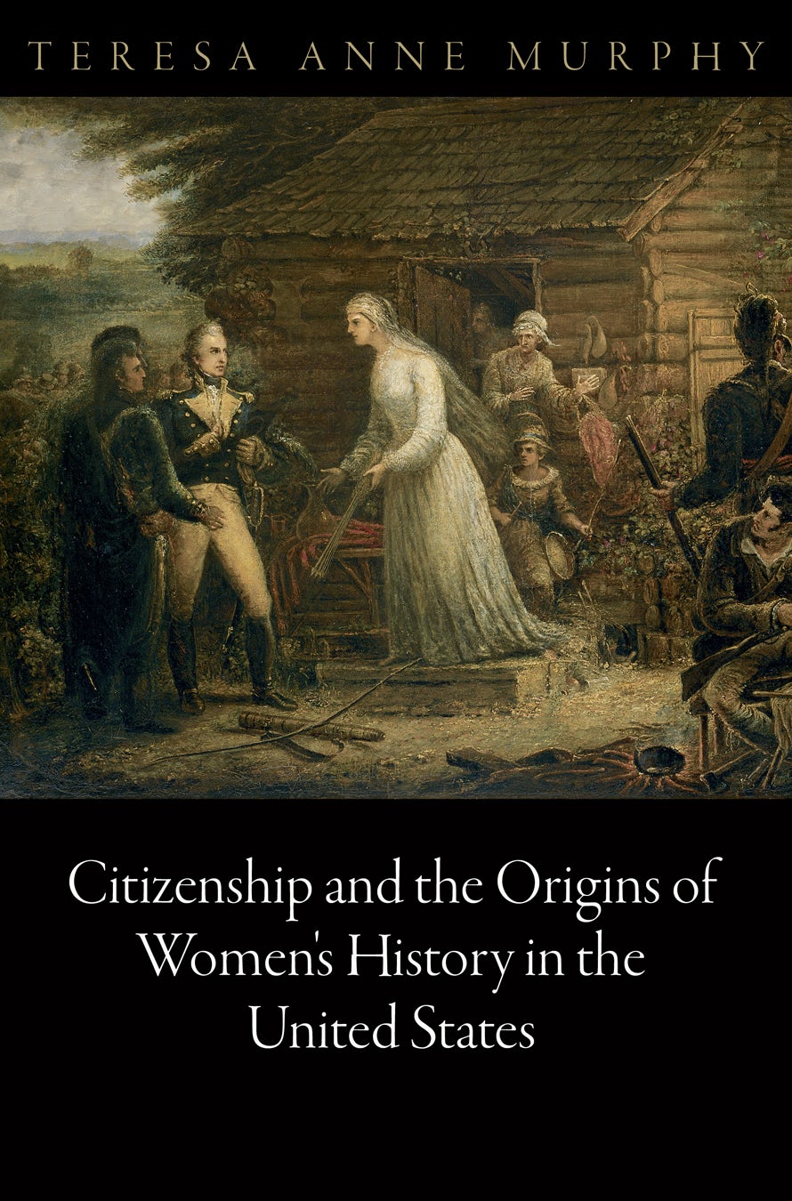 Book cover image for Citizenship and the Origins of Women's History in the United States ISBN: 9780812208283