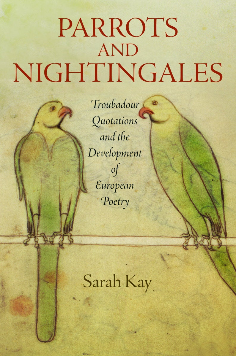 Book cover image for Parrots and Nightingales ISBN: 9780812208382