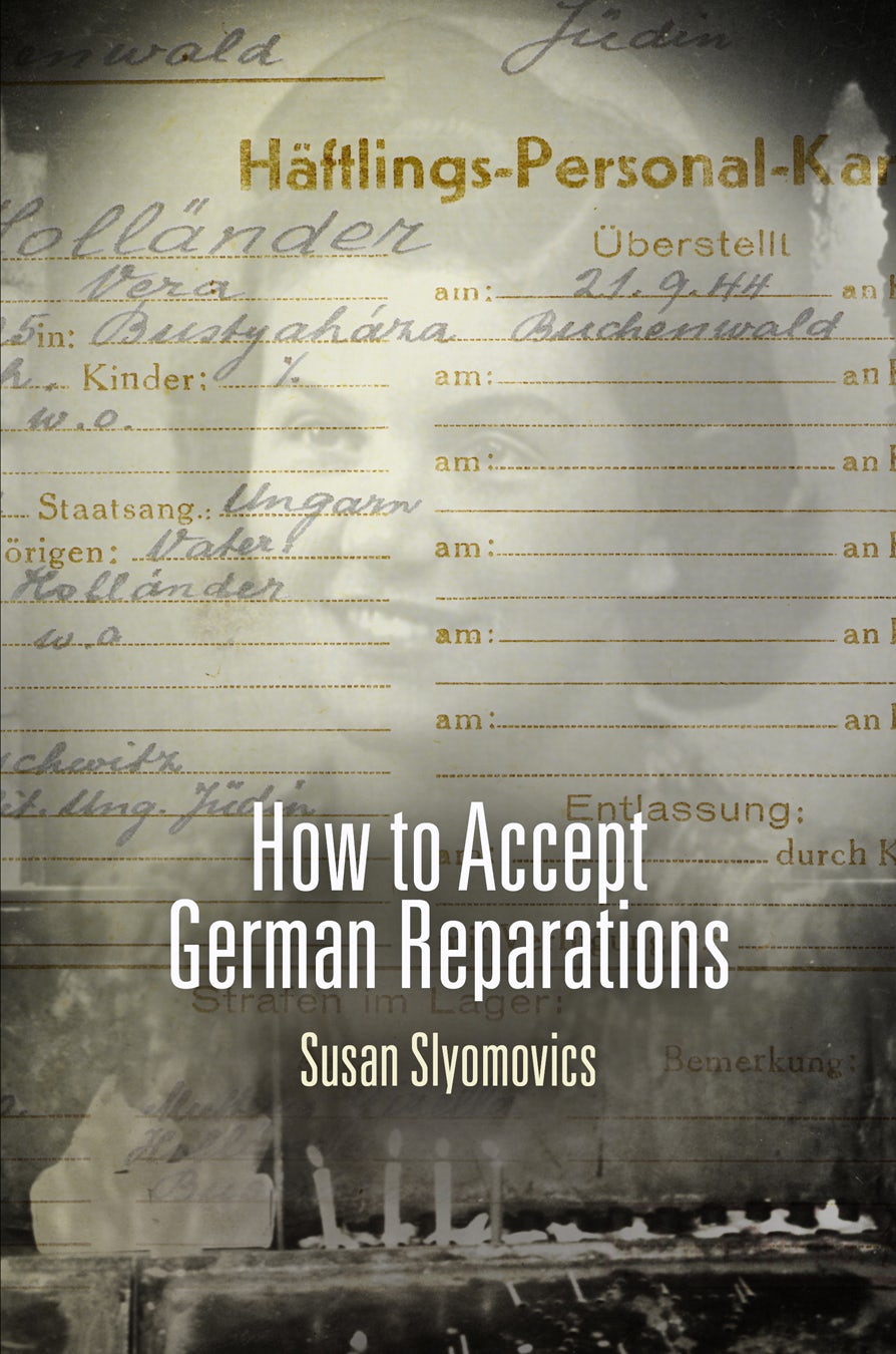 Book cover image for How to Accept German Reparations ISBN: 9780812209655