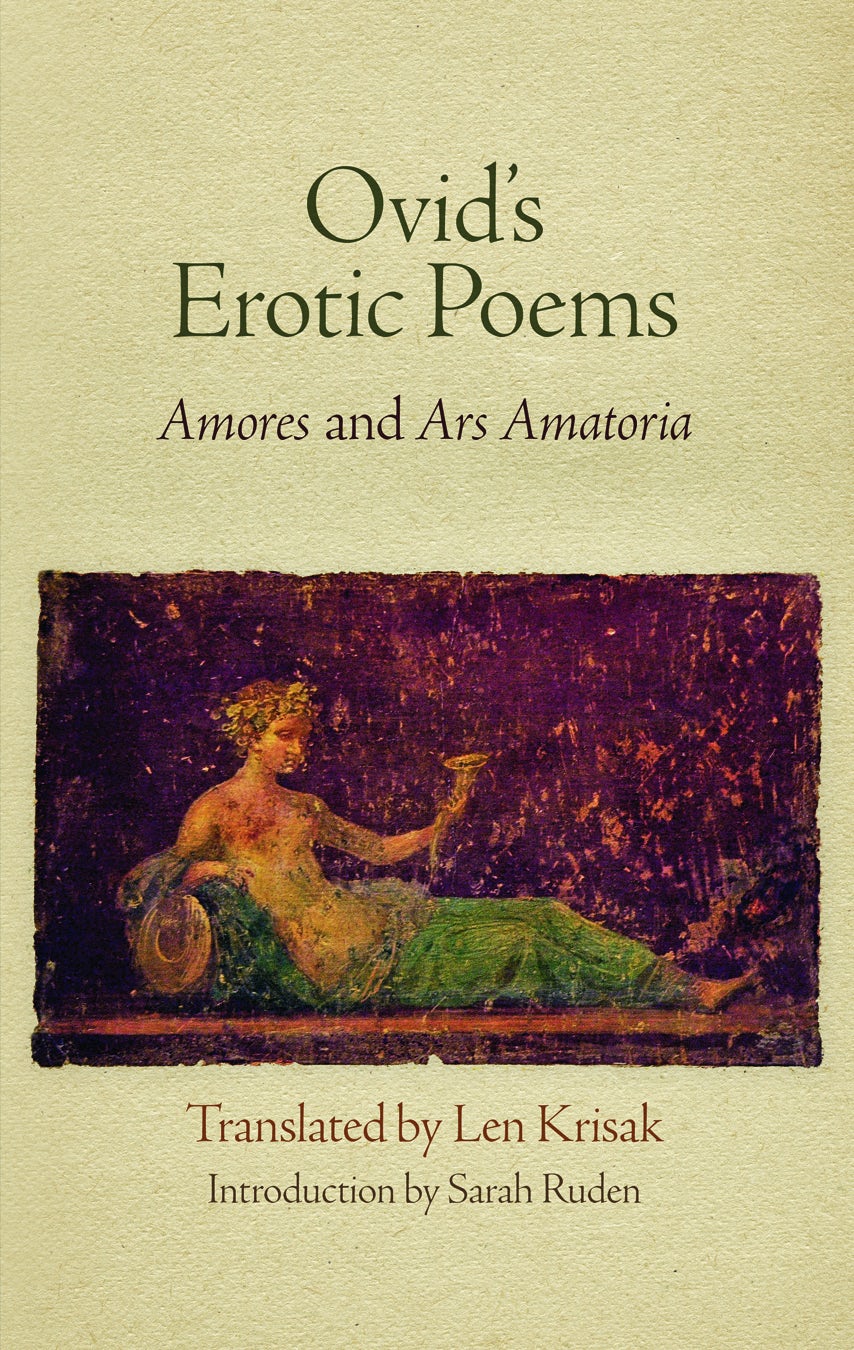 Book cover image for Ovid's Erotic Poems ISBN: 9780812209921