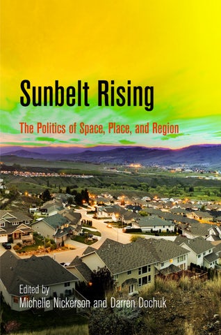 Cover image for Sunbelt Rising, isbn: 9780812209976