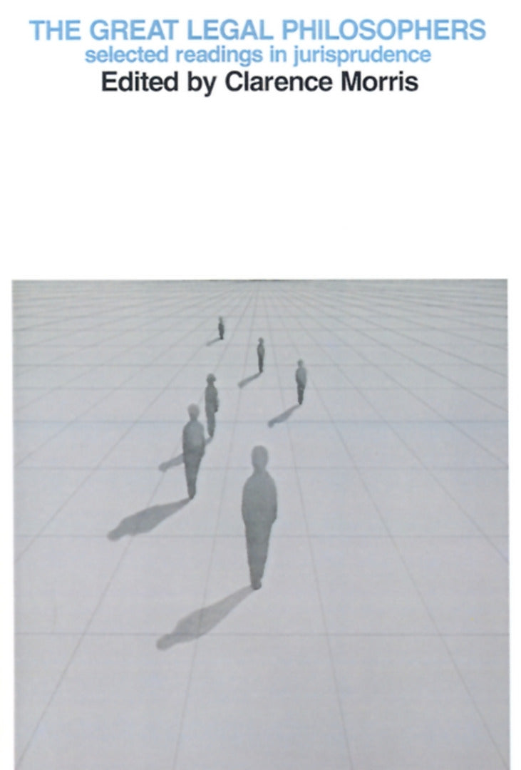 Cover image for The Great Legal Philosophers ISBN 9780812210088
