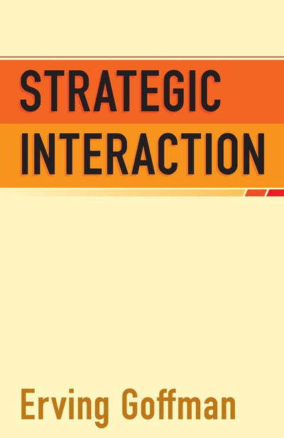 Cover image for Strategic Interaction, isbn: 9780812210118