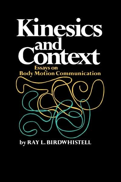 Cover image for Kinesics and Context, isbn: 9780812210125