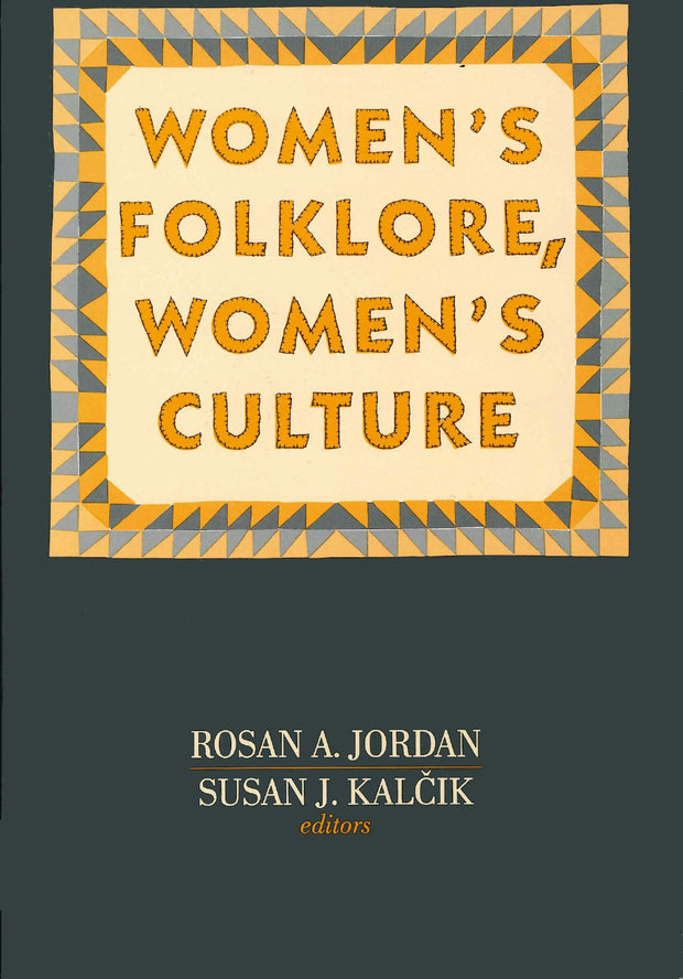 Cover image for Women's Folklore, Women's Culture, isbn: 9780812212068