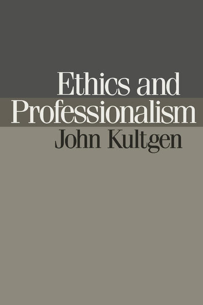 Cover image for Ethics and Professionalism, isbn: 9780812212631