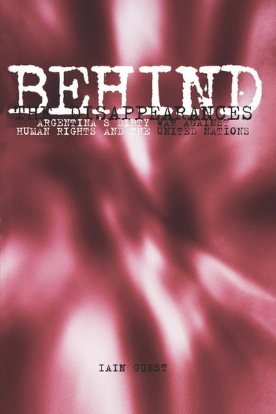Cover image for Behind the Disappearances, isbn: 9780812213133