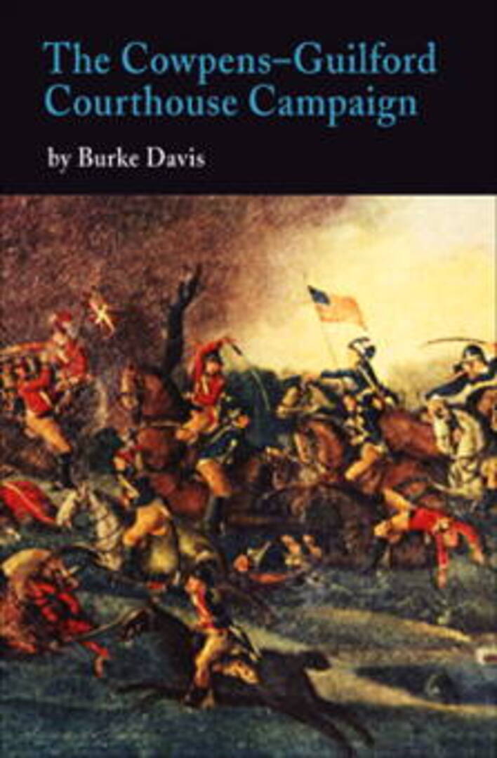Cover image for The Cowpens-Guilford Courthouse Campaign ISBN 9780812218329