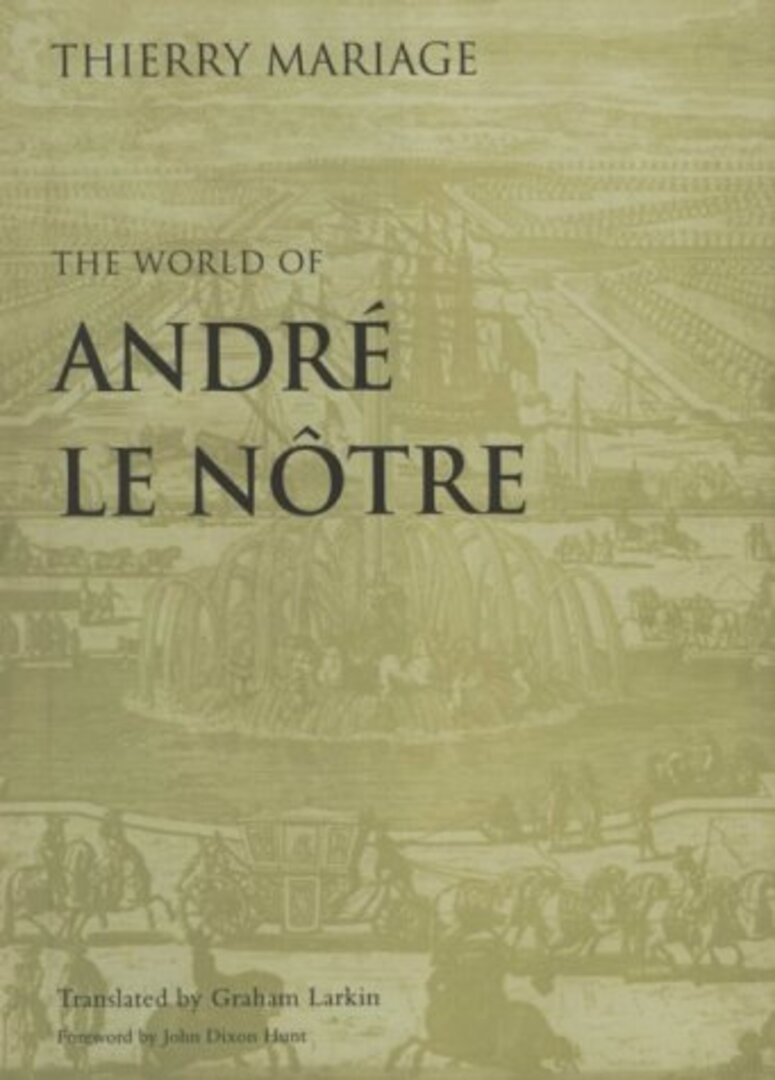 Cover image for The World of André Le Nôtre ISBN 9780812221367