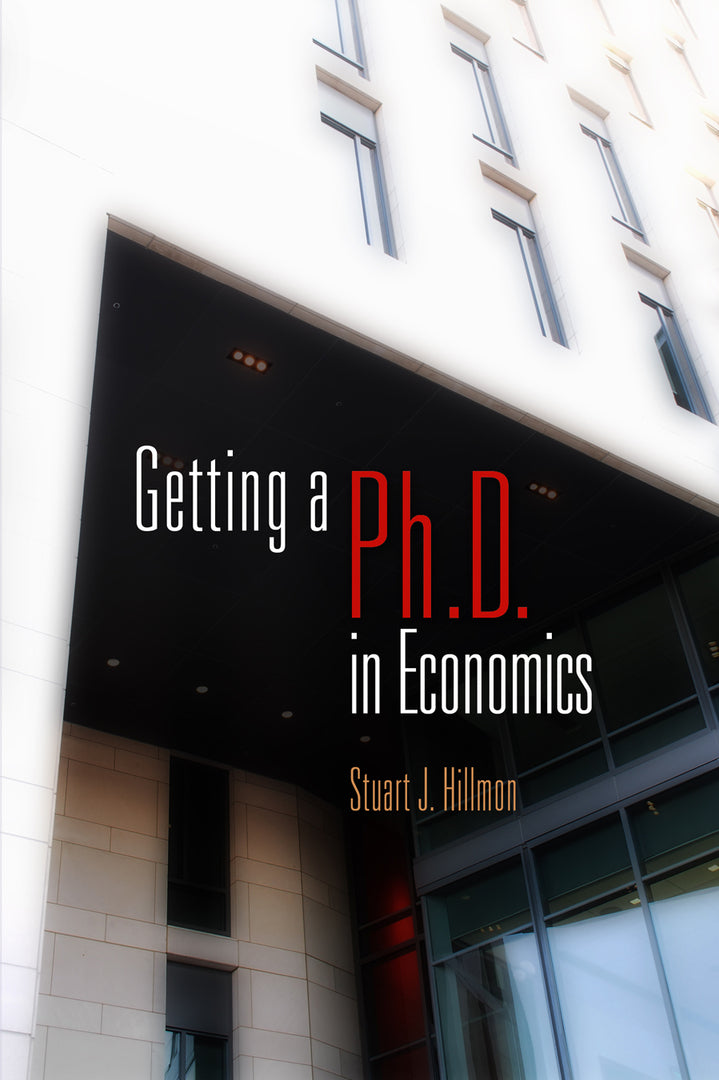 Cover image for Getting a PhD in Economics ISBN 9780812222883