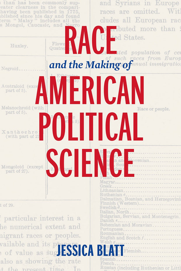 Cover image for Race and the Making of American Political Science, isbn: 9780812225099