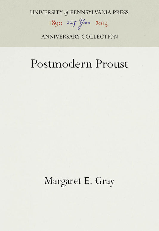 Postmodern Proust