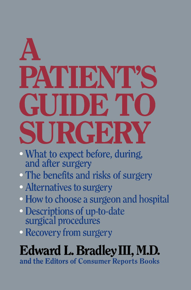 Cover image for A Patient's Guide to Surgery, isbn: 9780812232806