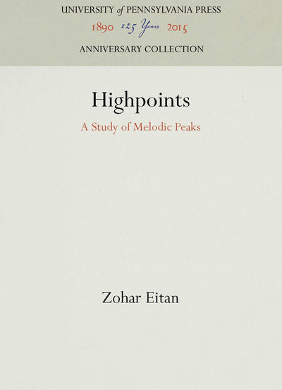 Cover image for Highpoints, isbn: 9780812234053