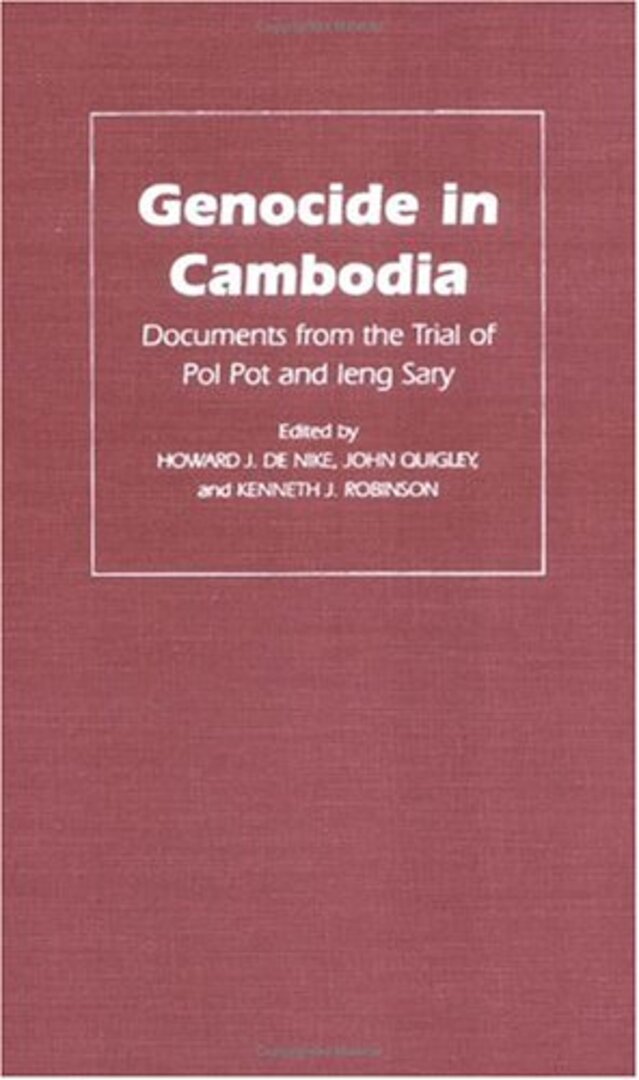 Cover image for Genocide in Cambodia ISBN 9780812235395