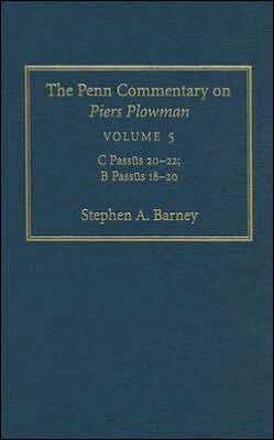 Cover image for The Penn Commentary on Piers Plowman, Volume 5, isbn: 9780812239218