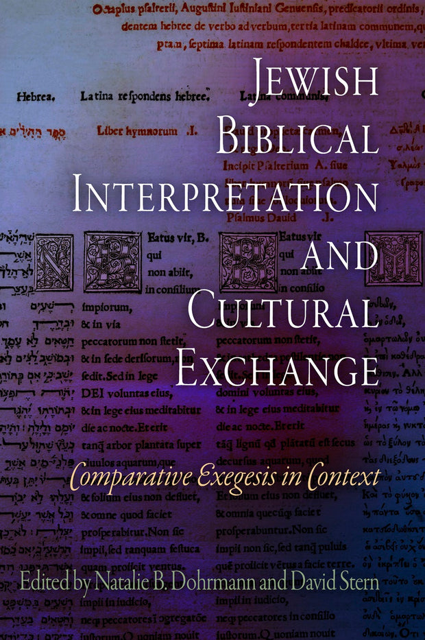 Cover image for Jewish Biblical Interpretation and Cultural Exchange, isbn: 9780812240740
