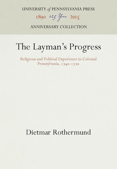 Cover image for The Layman's Progress, isbn: 9780812273472