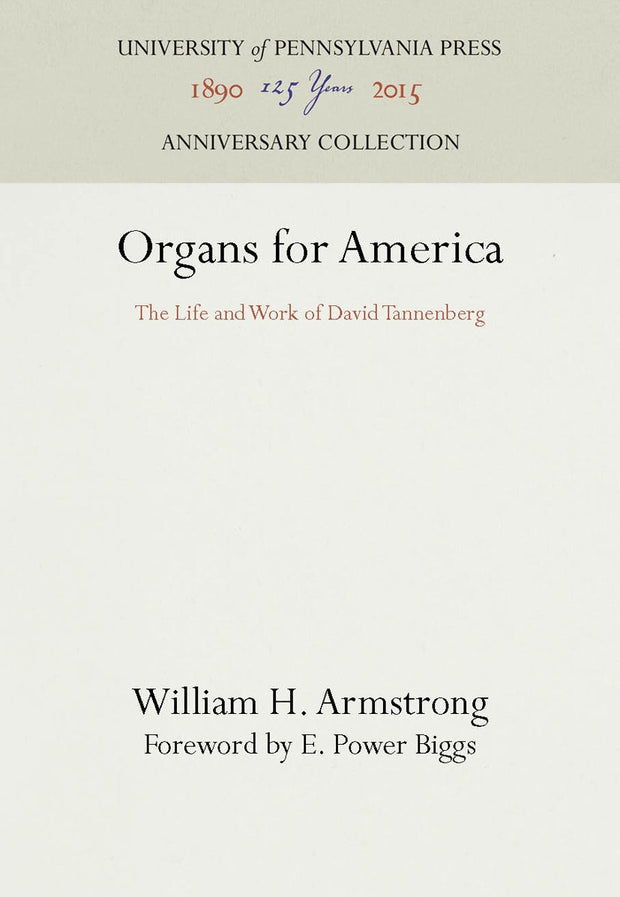 Cover image for Organs for America, isbn: 9780812275544