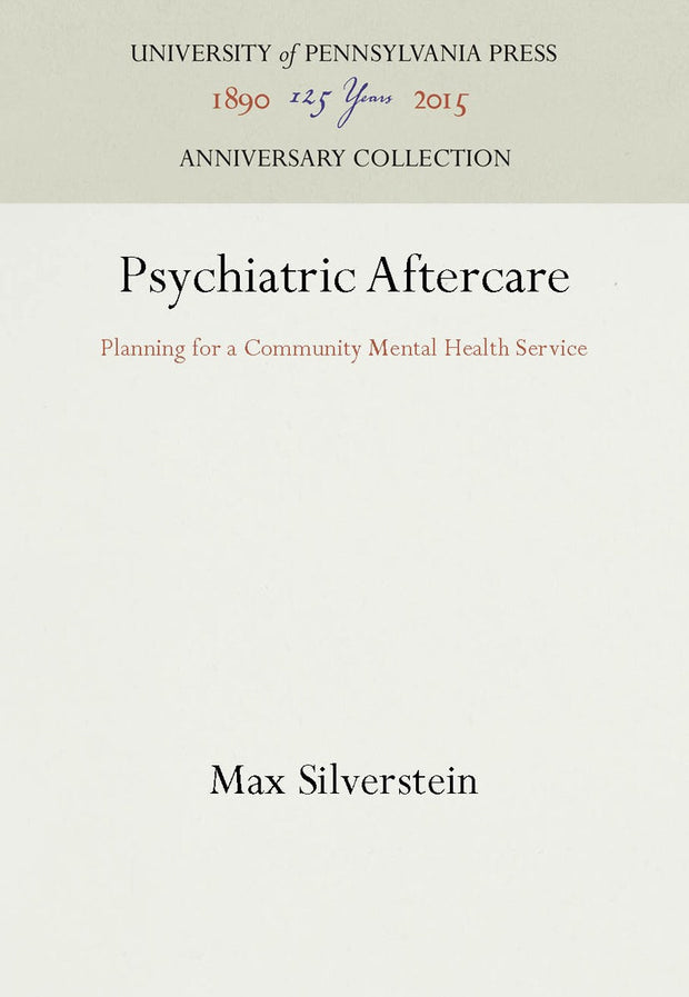 Cover image for Psychiatric Aftercare, isbn: 9780812275650