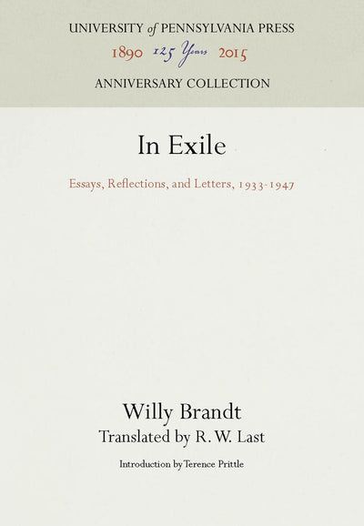 Cover image for In Exile, isbn: 9780812276428