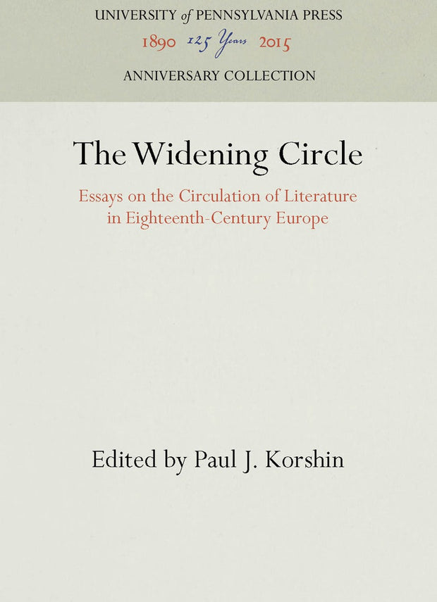 Cover image for The Widening Circle, isbn: 9780812277173