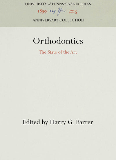 Cover image for Orthodontics, isbn: 9780812277678