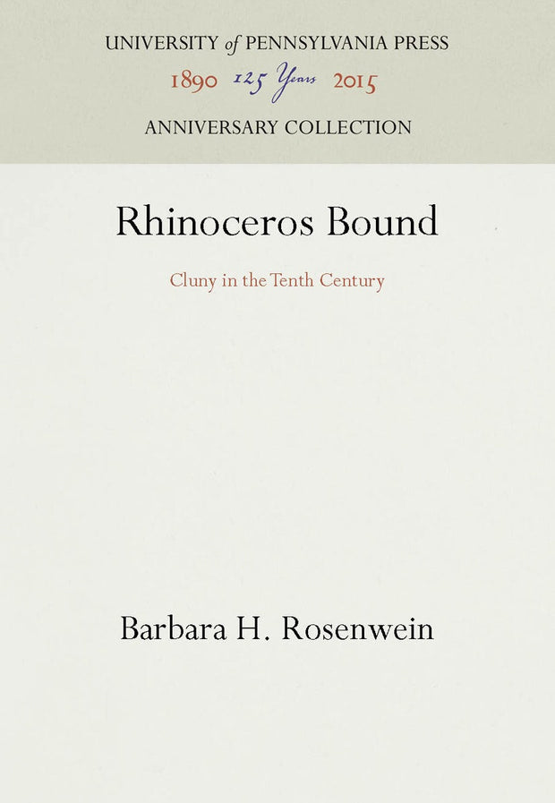 Cover image for Rhinoceros Bound, isbn: 9780812278309