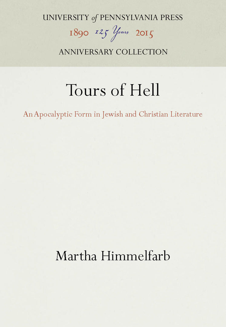 Cover image for Tours of Hell ISBN 9780812278828