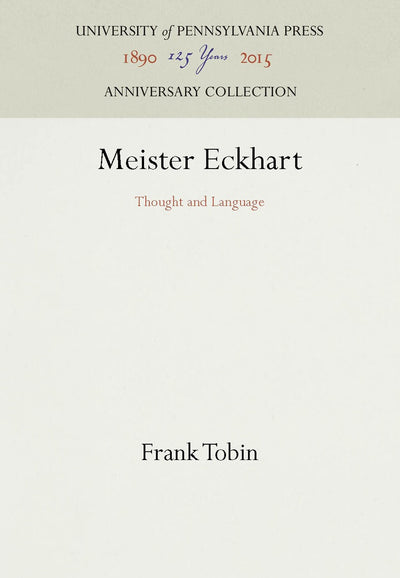 Cover image for Meister Eckhart, isbn: 9780812280098