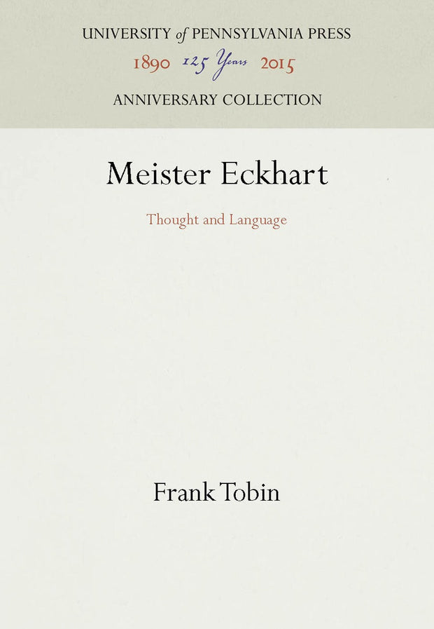 Cover image for Meister Eckhart, isbn: 9780812280098