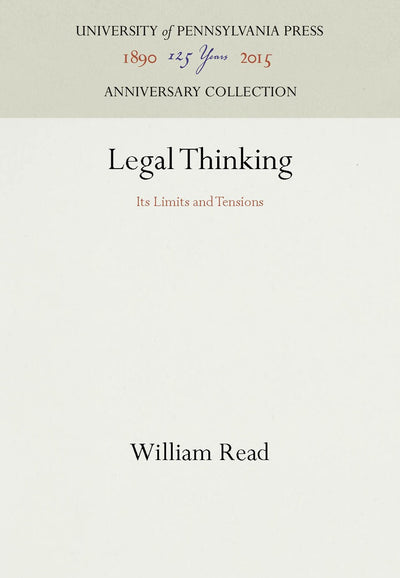 Cover image for Legal Thinking, isbn: 9780812280234