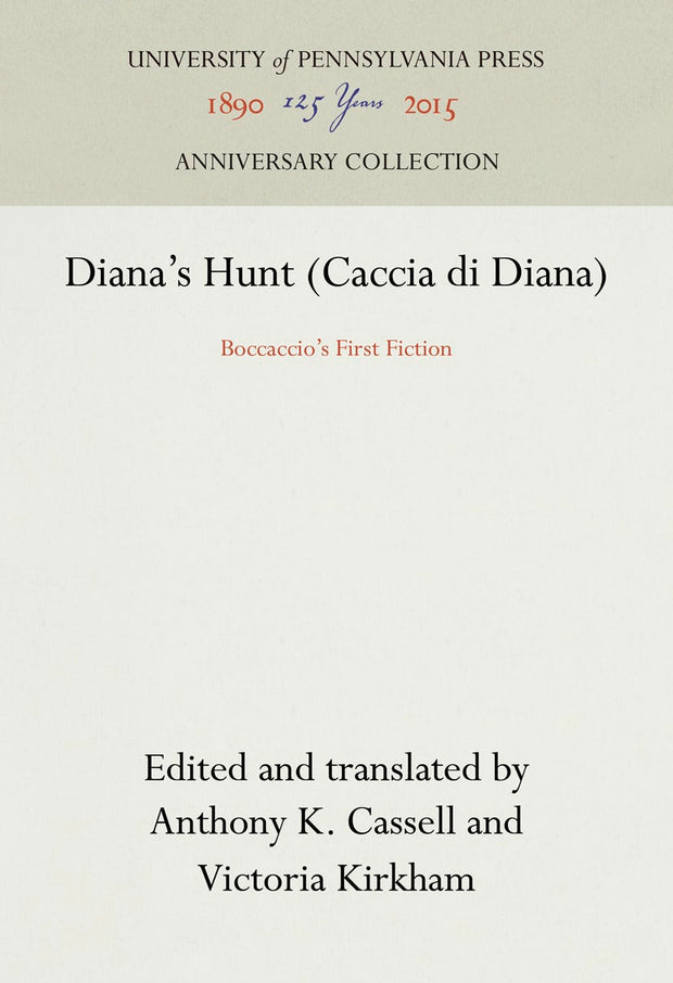 Cover image for Diana's Hunt (Caccia di Diana), isbn: 9780812282191