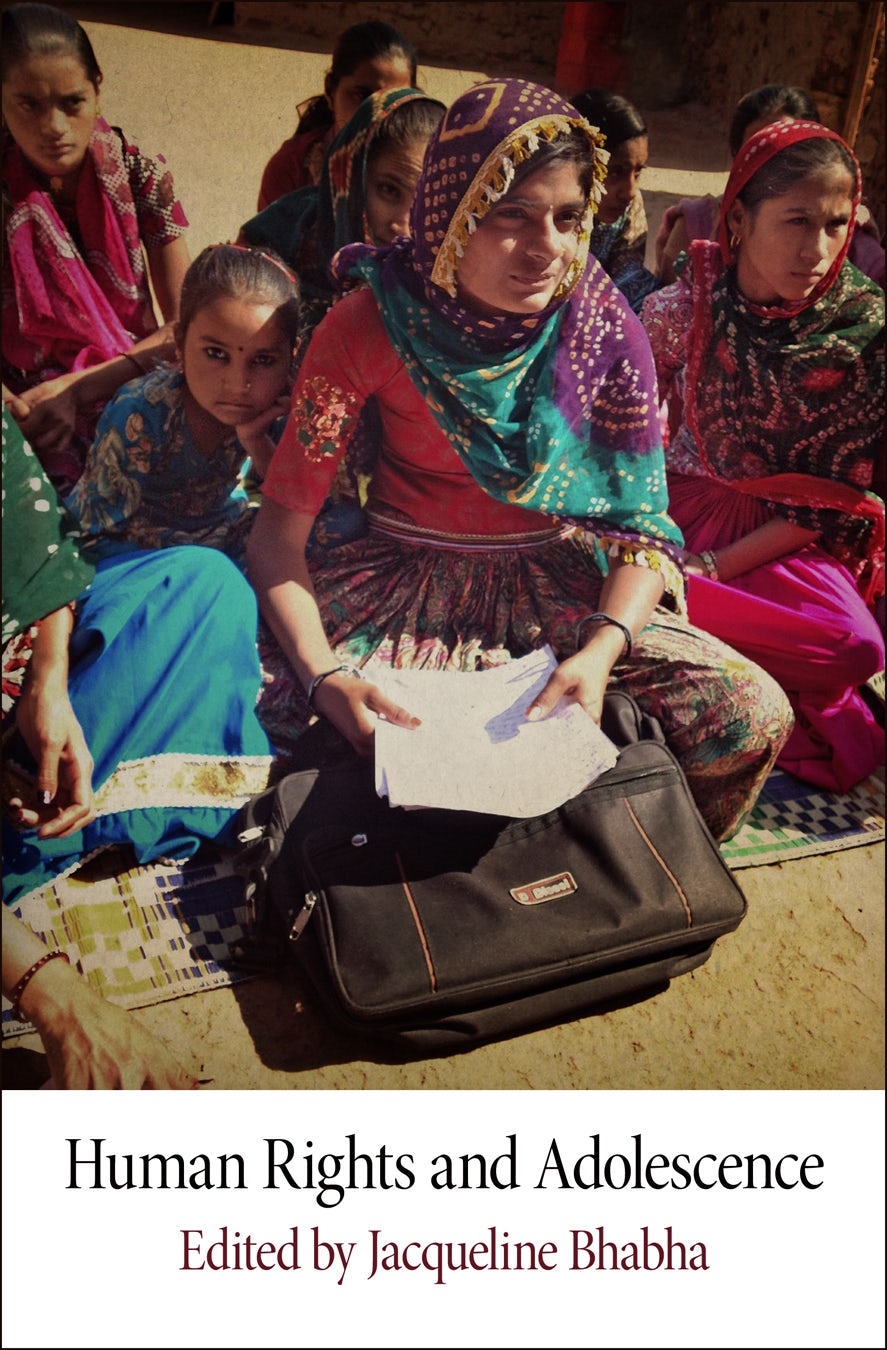 Book cover image for Human Rights and Adolescence ISBN: 9780812290110