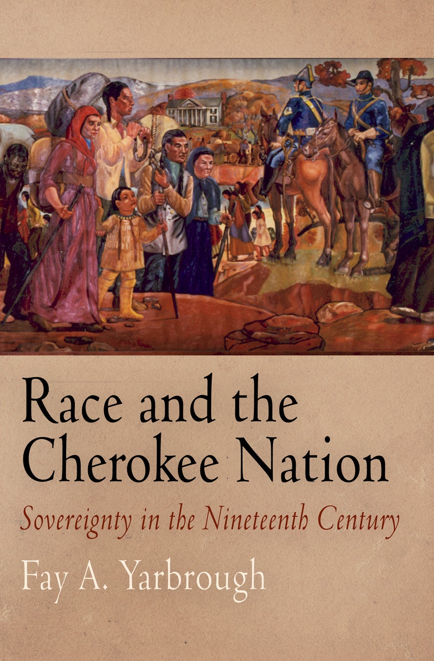 Book cover image for Race and the Cherokee Nation ISBN: 9780812290172